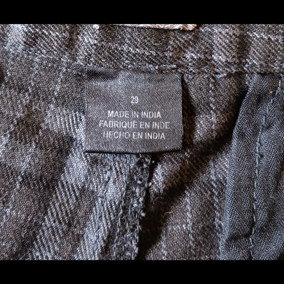 🖤 Quiksilver Mens Shorts Plaid Dark Gray 29 Small Summer - Picture 8 of 14